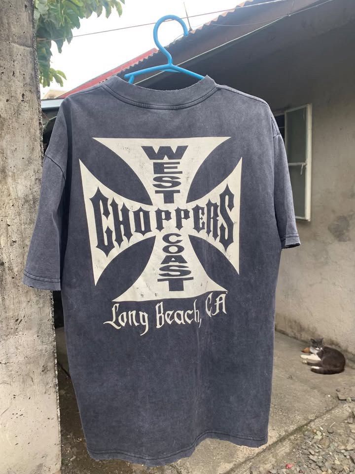 West coast chopper (Category: Tshirts & Polo Shirts ) located in Manila. Submitted by mafieee (Listing ID 1469989785, Image 1). Description: size small american size.