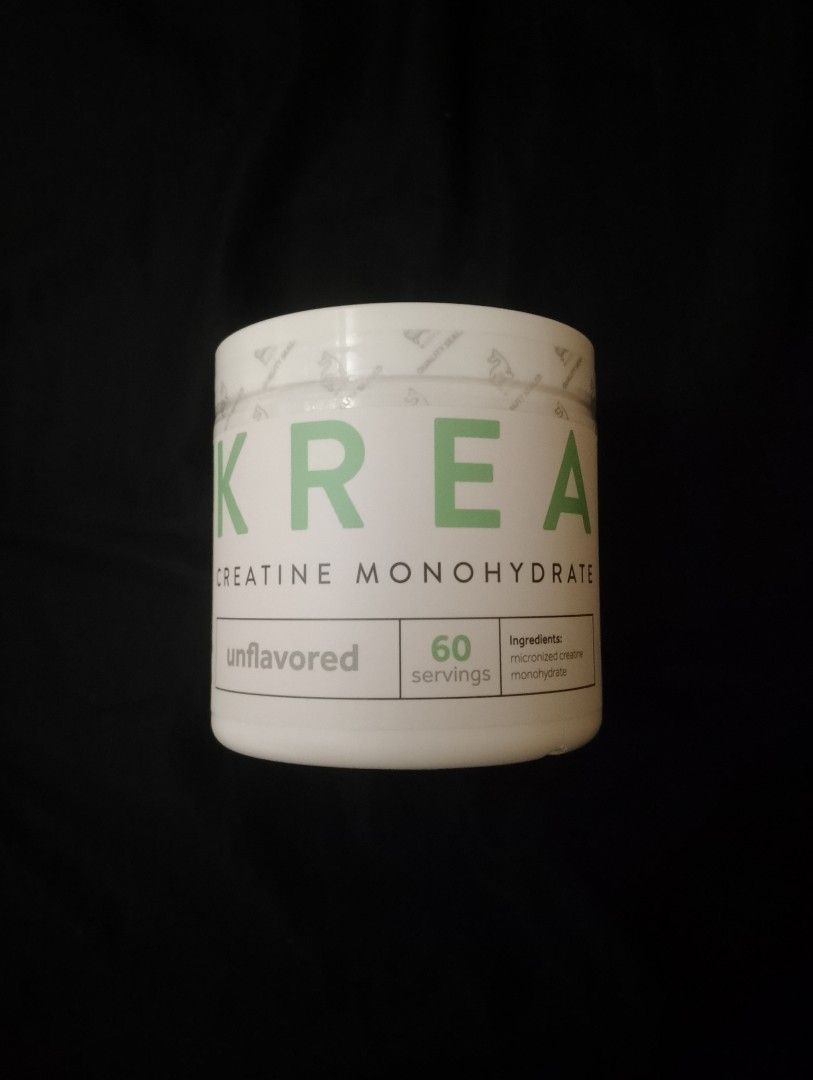 WHEYL KREA Creatine Monohydrate 300G (Category: Sports & Fitness Nutrition) located in Mandaluyong City. Submitted by zk.finds (Listing ID 1470060990, Image 1). Description: WHEYL KREA Creatine Monohydrate 300G - Brand New & Factory Sealed - 100% Authentic - Unflavored - 300g (60 Servings) - On Hand / Ready Stock Meetup: - Around San Isidro, Rodriguez, Rizal Delivery: - Shipping fee shouldered by buyer PM for inquiries!.