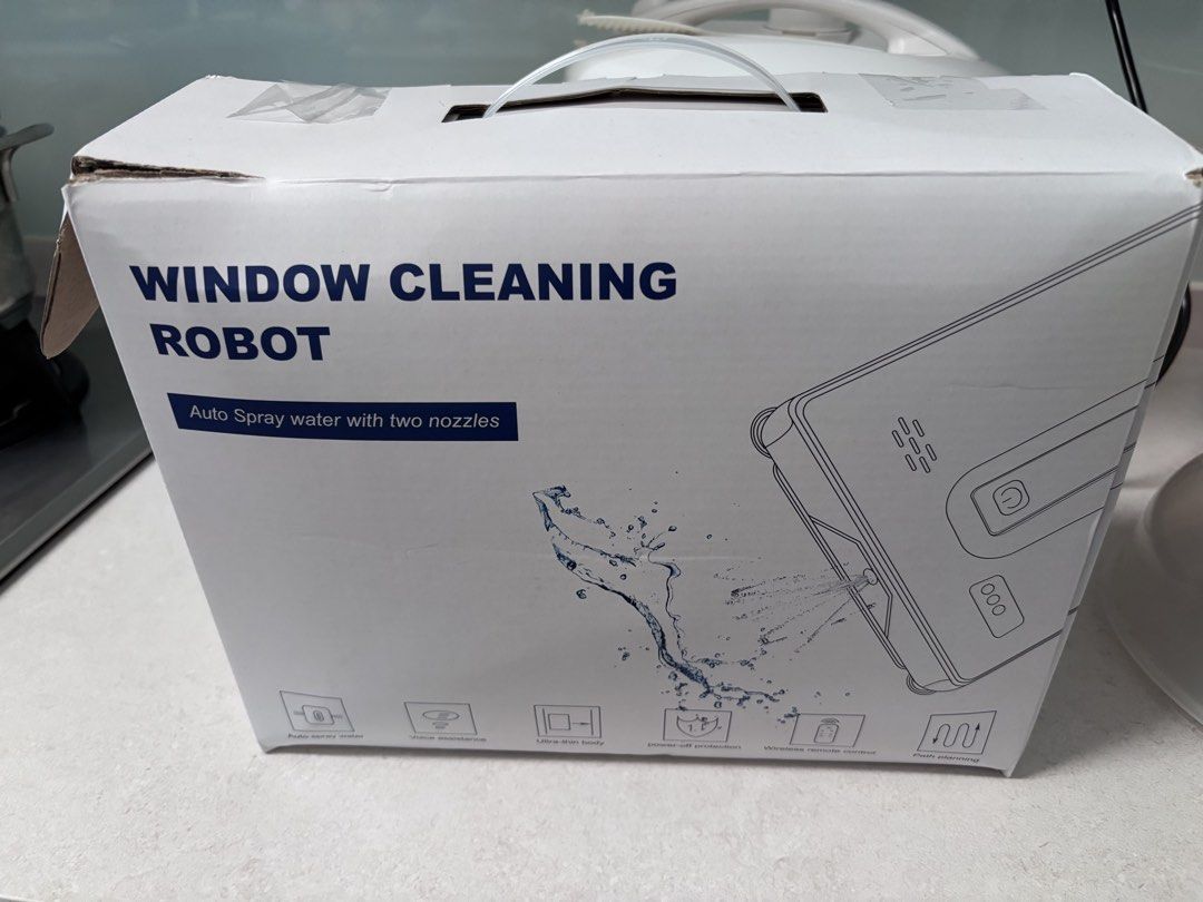 House Window Drop Design Window cleaning robot, Furniture & Home Living, Cleaning & Homecare ...