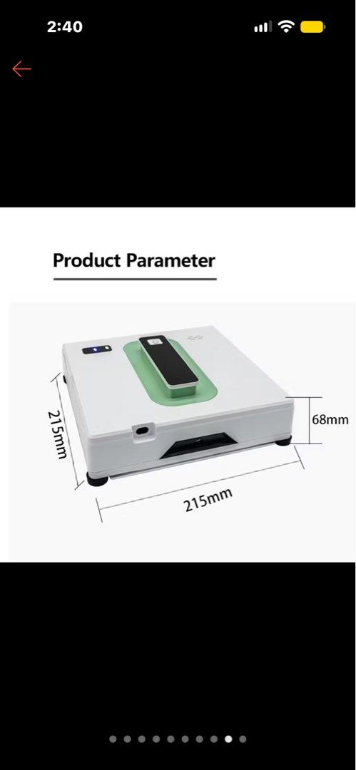 House Window Drop Design Window cleaning robot, Furniture & Home Living, Cleaning & Homecare ...