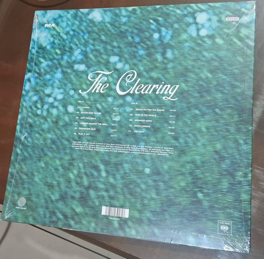 Wolf Alice The Clearing Vinyl Record LP Alternative Artwork (Category: Vinyls) located in Antipolo. Submitted by klwdn (Listing ID 1470089774, Image 2). Description: - Artist & Album: Wolf Alice - The Clearing - Condition: Brand new, still sealed in original plastic wrap - Jacket: Alternative artwork.
