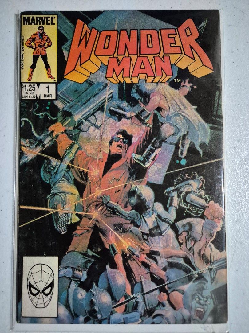 Wonder Man #1 (Category: Vintage Collectibles) located in Muntinlupa City. Submitted by royalstar-4914 (Listing ID 1469999726, Image 1). Description: Wonder Man #1 - Ant-Man appearance. - David Michelinie story - Kerry Gammill and Vince Colletta art - Billy Sienkiewicz cover Comics is in Very Good condition since it's from my personal collection. VERY RARE & highly collectible!! Kept inside my glass cabinet since Day 1 in a pet and smoke free env