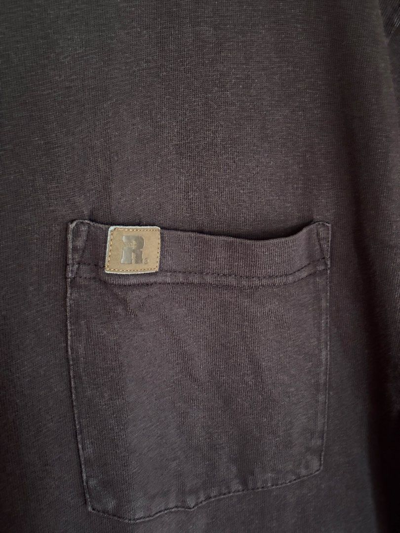 Wrangler Black Pocket Tee (Category: Tshirts & Polo Shirts ) located in Cabuyao City. Submitted by giothr1ft (Listing ID 1470057657, Image 2). Description: -Width: 25 -Length: 29 -Condition: 10/10 📌Buyers will shoulder the shipping fee.