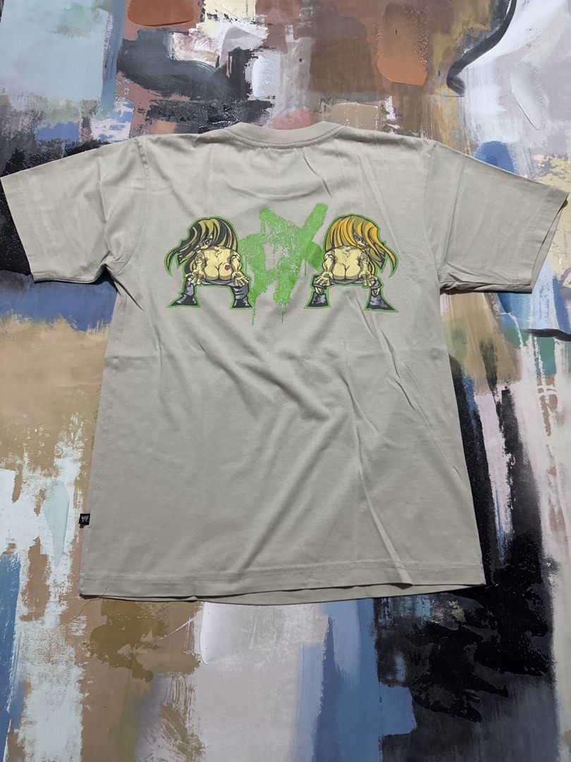 WWE D-Generation X (Category: Tshirts & Polo Shirts ) located in Las Pinas. Submitted by thrftmnl. (Listing ID 1469965096, Image 2). Description: WWE D-Generation X Triple H & Shaun Micheals Size: Small on tag (fits Medium) Dimes Width: 19.5 Length: 26 Issue: .