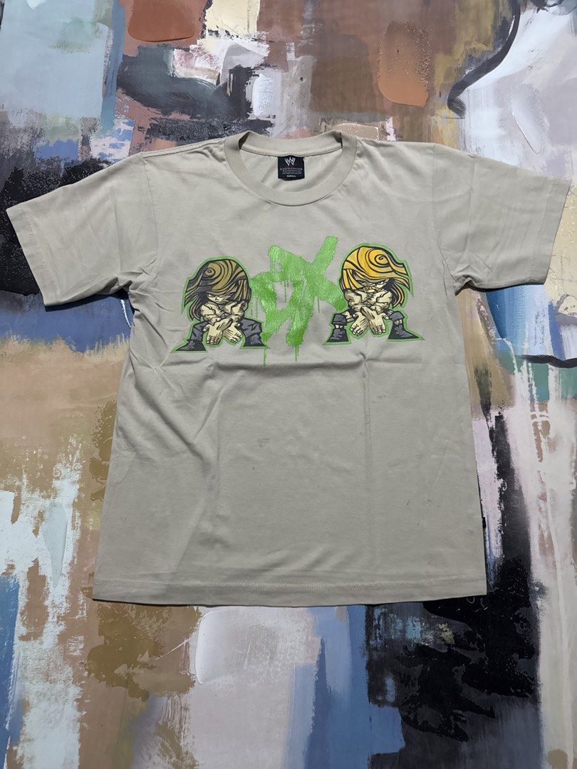 WWE D-Generation X (Category: Tshirts & Polo Shirts ) located in Las Pinas. Submitted by thrftmnl. (Listing ID 1469965096, Image 1). Description: WWE D-Generation X Triple H & Shaun Micheals Size: Small on tag (fits Medium) Dimes Width: 19.5 Length: 26 Issue: .