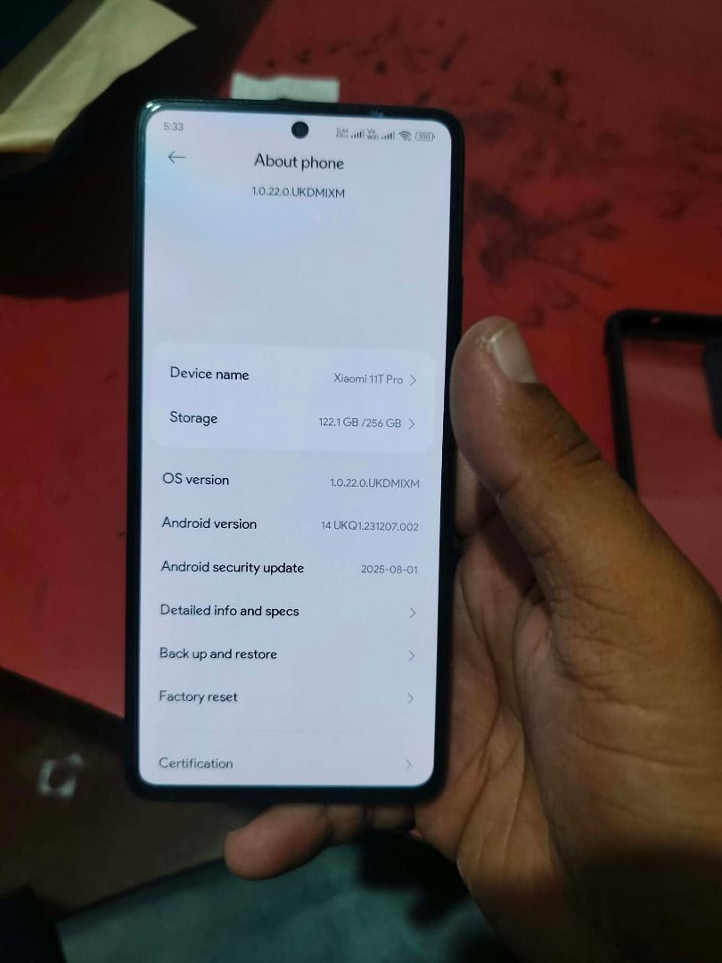 Xiaomi 11T Pro 5G (Category: Xiaomi) located in Caloocan City. Submitted by warlouboy192683 (Listing ID 1470044315, Image 3). Description: Contact for more info: 0936 633 9766 Location: Antipolo, Medellin.
