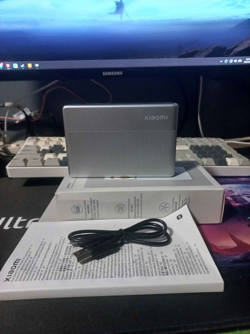 Xiaomi Portable Photo Printer 1S (Category: Printers, Scanners & Copiers) located in San Jose del Monte. Submitted by extase.bell (Listing ID 1469996664, Image 1). Description: Selling Xiaomi Portable Photo Printer 1S 3000PHP nego MoP via Gcash once rider arrived with pics for update. via lalamove your booking plus fee Meet-up around sjdm bul. Preferably SM Tungko, SM Fairview, Fairview Terraces, Cubao Gateway (to be sched).