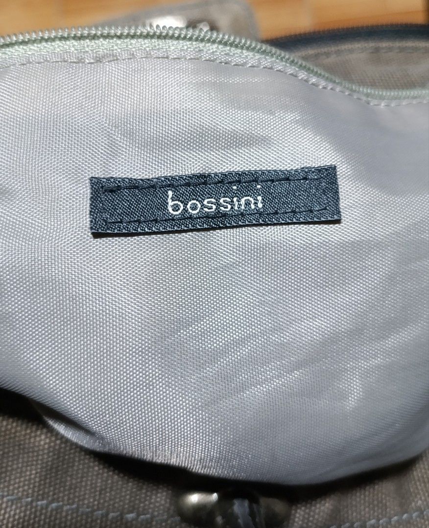 Y2k Bossini canvas bag (Category: Shoulder Bags) located in Manila. Submitted by pchy.sells (Listing ID 1470062198, Image 2). Description: - Brand: bossini - Material: Durable canvas - Style: Everyday spacious shoulder bag with double top straps - Closure: Secure zipper top - Storage: Roomy main compartment + front flap pocket with ring clasp detail - Interior: Light fabric lining with bossini brand tag no cancellation, no returns, product is sol