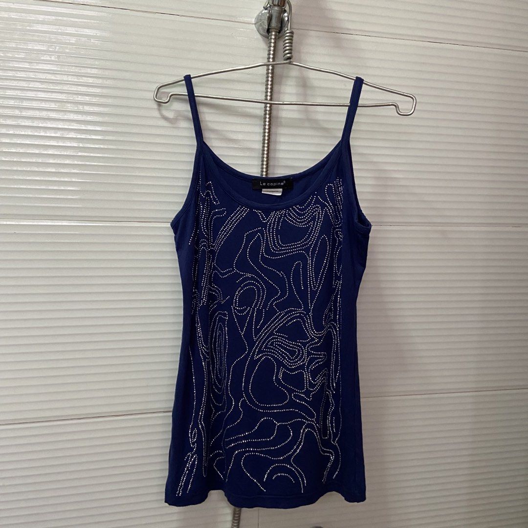 y2k cop copine top (Category: Sleeveless) located in Bacolod City. Submitted by disaffectedyouth (Listing ID 1470027362, Image 1). Description: length: 20 width: 15 made in france need wash.