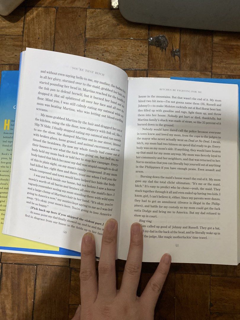 You're That Bitch by Bretman Rock (Category: Storybooks) located in Manila. Submitted by solonglondon (Listing ID 1470058962, Image 2). Description: - Title: You're That Bitch & Other Cute Lessons About Being Unapologetically Yourself - Author: Bretman Rock (Social Media Star) - Format: Standard paperback - Content: Inspiring personal essays and stories - Condition: Brand new with original National Book Store price sticker on the back - Design: V