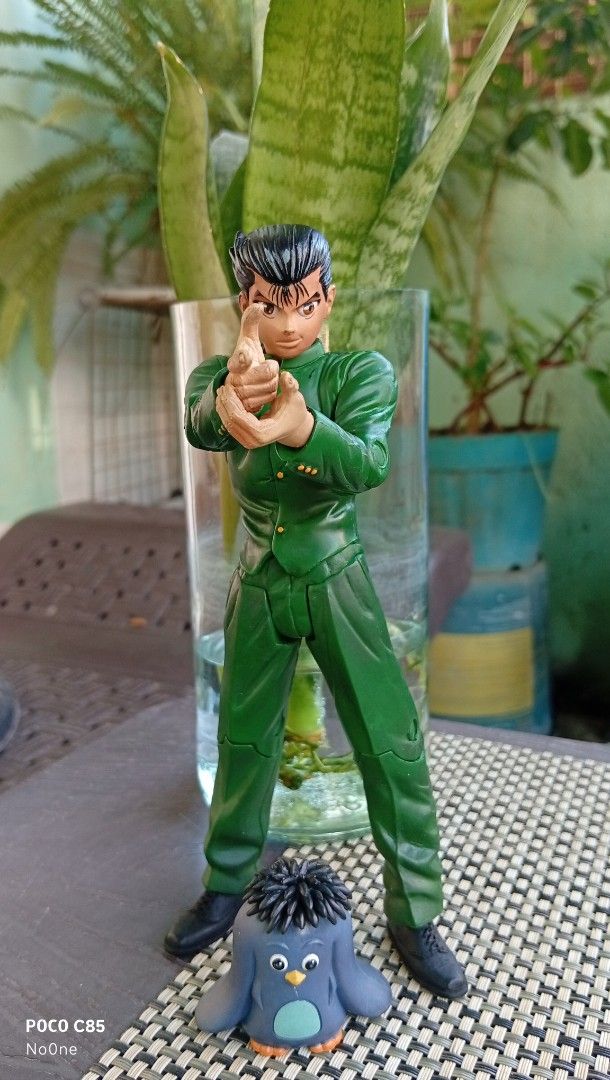 Yu Yu Hakusho series 1 Set 4 (Category: Figurines & Statues) located in Cavite. Submitted by richard.heart (Listing ID 1470003394, Image 3). Description: From IF-Labs comes the highly detailed and popular Yu Yu Hakusho/ Ghost fighter series 1 set of 4 figures. Released in 2002, the figure line includes: Yusuke with Puu and base. Kuwabara with Spirit sword base. Kurama with rose, rose whip and base. Hiei with Black dragon, sword and base. All figu