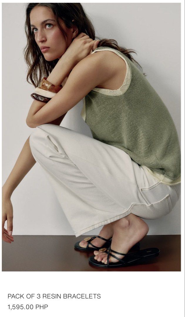 Zara Bangles Bracelet (Category: Bracelets) located in Taguig. Submitted by madeasoncloset (Listing ID 1470104423, Image 1). Description: I only use the one piece of it, almost new With Dust Bag .