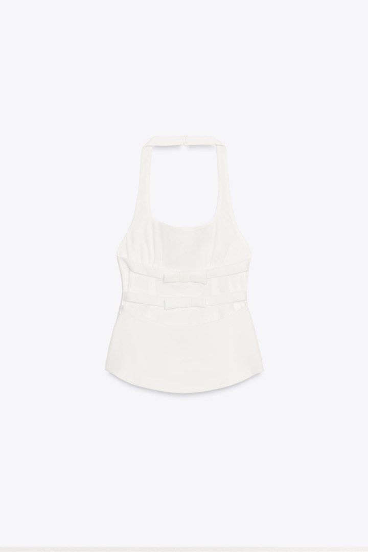 ZARA BNWT (Category: Sleeveless) located in Makati City. Submitted by tinycloset__ (Listing ID 1470028095, Image 3). Description: ZARA S ON TAG BNWT.