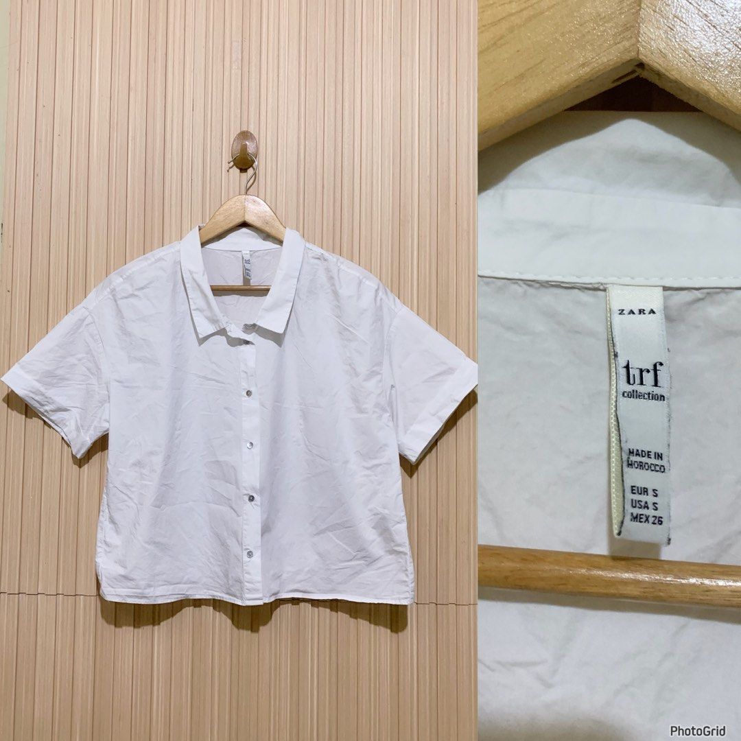 Zara boxy poplin shirt (Category: Blouses) located in Koronadal. Submitted by gstyledforless (Listing ID 1470106890, Image 1). Description: .