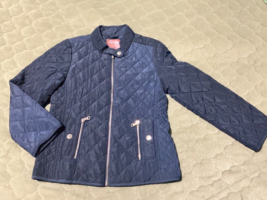 Zara navy blue quilted jacket 7y/o (Category: Babies & Kids Fashion) located in Angeles City. Submitted by goodbuysathome (Listing ID 1469948220, Image 1). Description: Zara navyblue quilted jacket 7y/old kids Bnew nver used nktago lang Lp posted Add sf 55 Gcash payment .