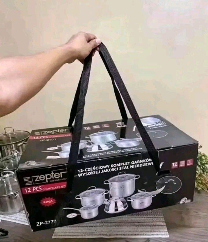Zepter 12pcs cookware set (Category: Looking For) located in Manila. Submitted by berdenmarl01688 (Listing ID 1470137335, Image 2). Description: .