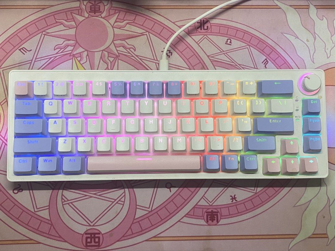ZIFRIEND ZA68 mechanical keyboard (READ DESCRIPTION), Computers & Tech ...