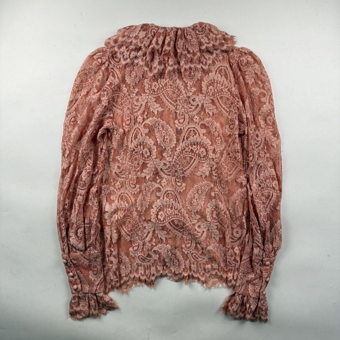 Zimmerman Kaleidoscope Lace Blouse (Category: Blouses) located in Manila. Submitted by jademax (Listing ID 1470036682, Image 2). Description: Zimmerman Kaleidoscope Lace Blouse Size 2 Length: 26.5” Pit: 18.5” Shoulder: 14” Sleeve: 28”.