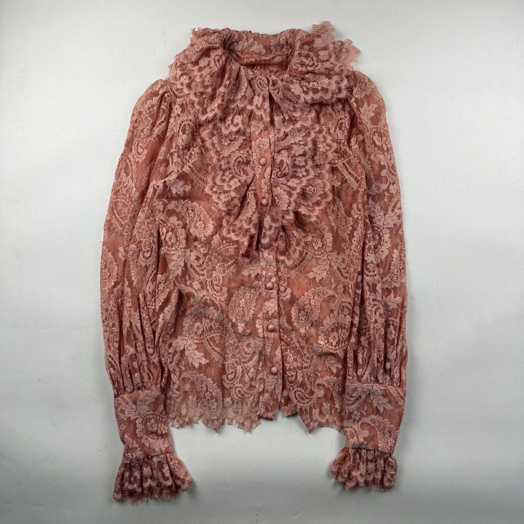 Zimmerman Kaleidoscope Lace Blouse (Category: Blouses) located in Manila. Submitted by jademax (Listing ID 1470036682, Image 1). Description: Zimmerman Kaleidoscope Lace Blouse Size 2 Length: 26.5” Pit: 18.5” Shoulder: 14” Sleeve: 28”.
