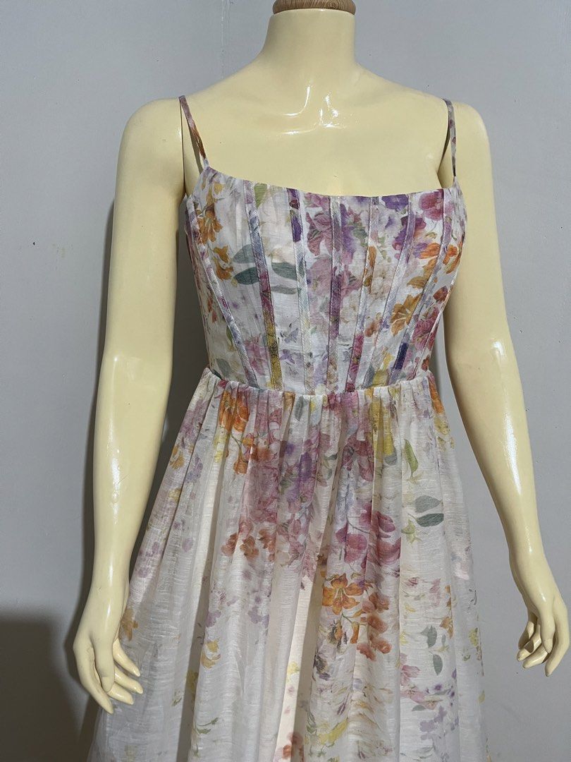Zimmermann corset dress (Category: Dresses) located in Polomolok. Submitted by haudarcher24228 (Listing ID 1470136593, Image 2). Description: Corset dress Size:M-L Super ganda nito Cut tag.