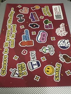 ZUS Coffee Dragon Ong Ong Sticker, Toys & Collectibles, Memorabilia ...