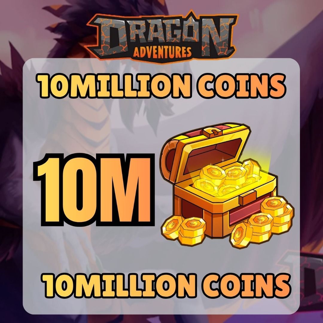 10Million Coins Dragon Adventures Game (Category: Nintendo) located in Manila. Submitted by kurouz_. (Listing ID 1470252960, Image 1). Description: .