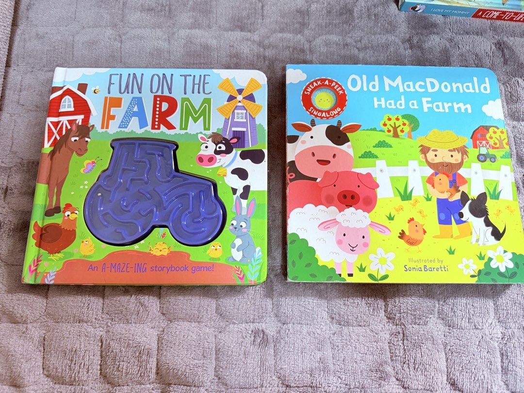 13pcs Assorted Toddler Board Books Bundle Children Stories Learning (Category: Children's Books) located in Manila. Submitted by jhayesantos05 (Listing ID 1470257757, Image 2). Description: - Set of 13 interactive board books for toddlers - Includes Ladybird, Smart Babies self-care set, 3D fairy tales, First 100, and farm stories - Great for learning colors, numbers, daily habits, and vocabulary - Made with sturdy pages perfect for little hands T