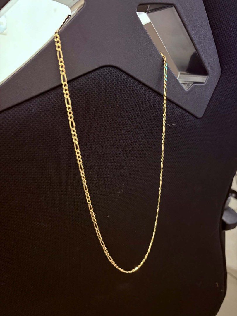 18k necklace 24 inches (Category: Necklaces) located in Rizal. Submitted by bellascraftycloset.mnl (Listing ID 1470333841, Image 2). Description: 18k 24 inches 9 grms Good as new 6700 per gram Loc: antipolo .
