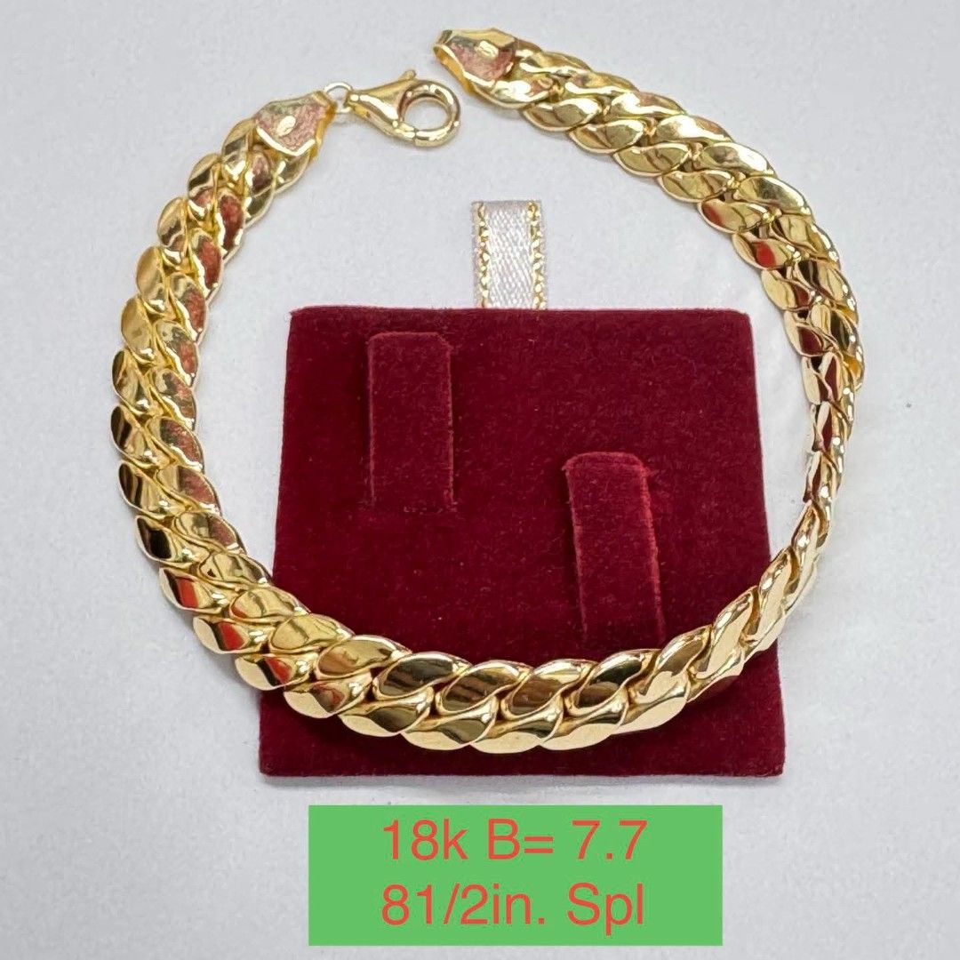 18K SAUDI GOLD PAWNABLE OPEN FOR LAYAWAY (Category: Bracelets) located in Marikina City. Submitted by jhem.andcojewelry (Listing ID 1470163585, Image 1). Description: .