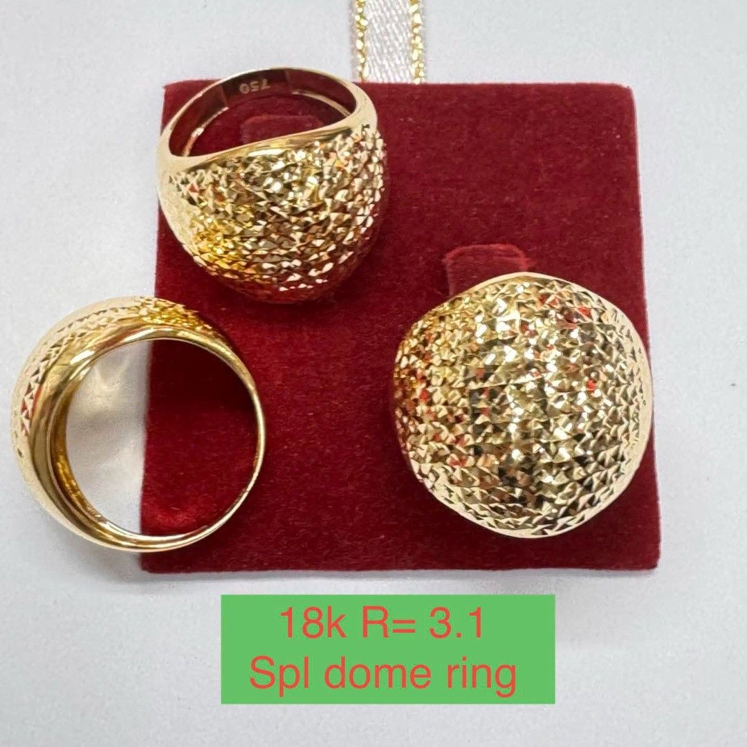 18K SAUDI GOLD PAWNABLE OPEN FOR LAYAWAY (Category: Rings) located in Marikina City. Submitted by jhem.andcojewelry (Listing ID 1470164133, Image 1). Description: 18K SAUDI GOLD PAWNABLE OPEN FOR LAYAWAY.