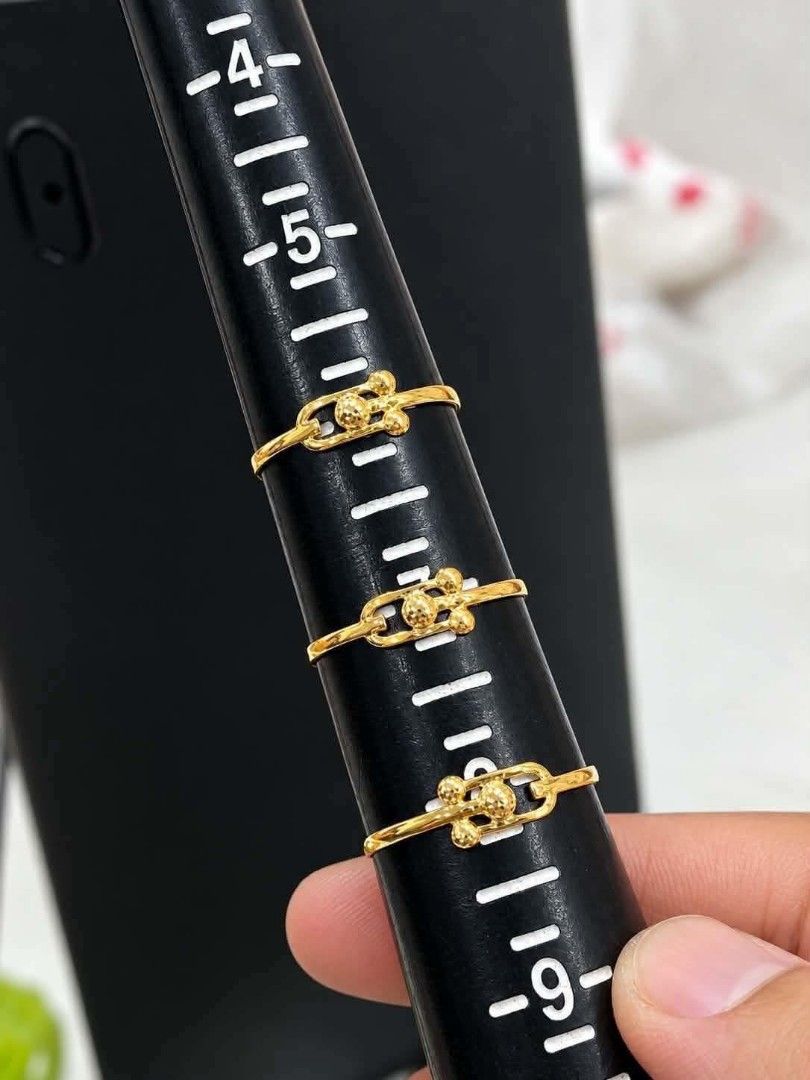 18K Saudi Gold Single Hardware Ring (Category: Rings) located in Caloocan City. Submitted by cheskhaionlinestore2.0 (Listing ID 1470154320, Image 1). Description: 18K Pure Saudi Gold Single Hardware Ring Size 6,7,8 ₱2200 only 📌 🍒 Pawnable/ Nasasangla💯 🍒 Brandnew 💯 🍒 Ship via JNT/ LBC 🍒 Lalamove for same day delivery 🍒 We accept COD COP with downpayment to avoid cancellation of orders ⚡ How to Order? Please feel free to message us directly