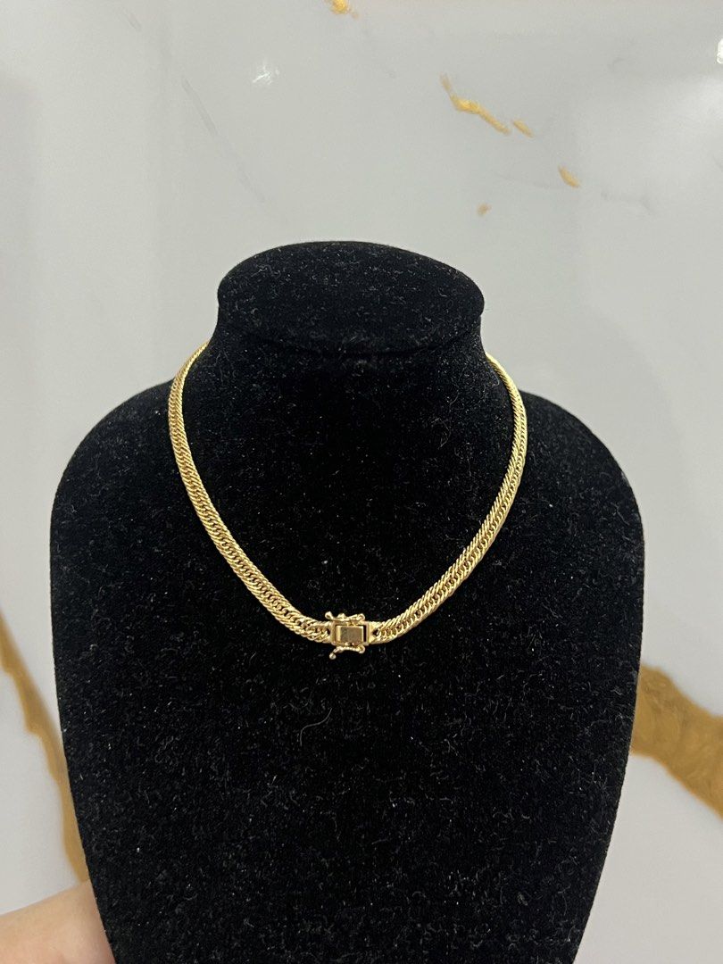 18K Triple Lock Bracelet (Category: Bracelets) located in Plaridel. Submitted by raeve.maeve (Listing ID 1470343503, Image 1). Description: 18k Triple Lock Bracelet 2.45 grams 7.5 inches Brand new condition We accept: - cash / bank transfer - credit card payment - cod/cop via LBC (with ₱2k dp) FB: Gold Garage BLCN.