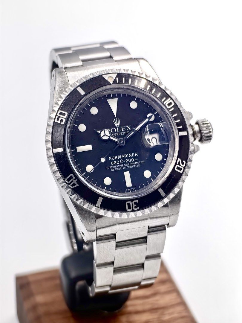 1980 Rolex Submariner 1680 (Category: Luxury Watches) located in Quezon City. Submitted by wristandcrown (Listing ID 1470286398, Image 3). Description: 1980 Rolex Submariner 1680 Rolex Service: Dial, Hands and Bracelet Case unpolished 8/10 Condition Comes as watch and presentation box 688k cash 700k trade.