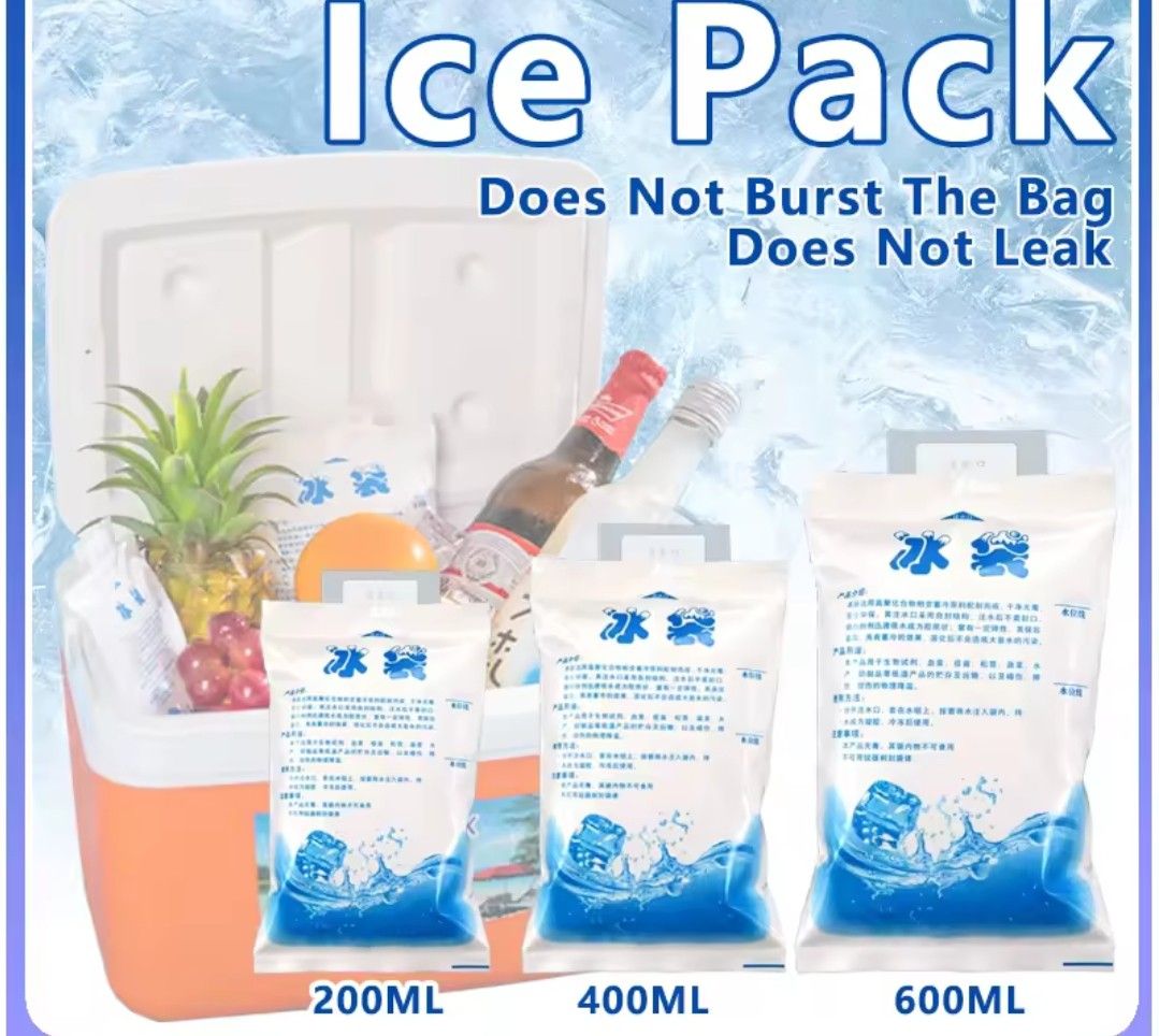 200/400/600ml. IcePack Gel (12pcs/Set) (Category: Everything Else Others) located in Manila. Submitted by lotty_2489 (Listing ID 1470246293, Image 1). Description: Brandnew GoodQuality No Leak Thickness 12Pcs Set COD Gcash #09706504365 Charm.