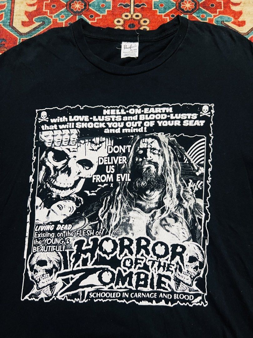2016 Rob Zombie Don’t Believe Us Horror Black Tee (Category: Tshirts & Polo Shirts ) located in Imus. Submitted by the1994thriftshop.ph (Listing ID 1470153521, Image 3). Description: 2016 Rob Zombie Don’t Believe Us Horror Black Tee Size: XL Pit to pit: 24.5 inches Top to bottom: 29 inches Price: Php 2,500.