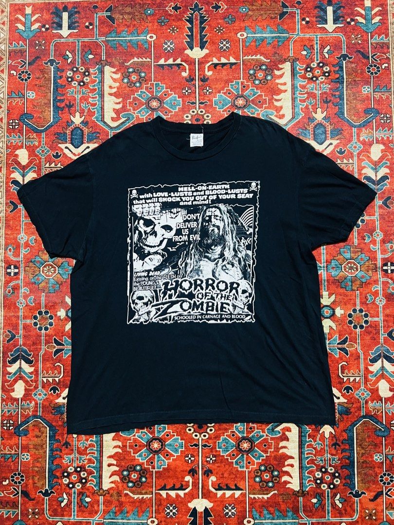 2016 Rob Zombie Don’t Believe Us Horror Black Tee (Category: Tshirts & Polo Shirts ) located in Imus. Submitted by the1994thriftshop.ph (Listing ID 1470153521, Image 1). Description: 2016 Rob Zombie Don’t Believe Us Horror Black Tee Size: XL Pit to pit: 24.5 inches Top to bottom: 29 inches Price: Php 2,500.