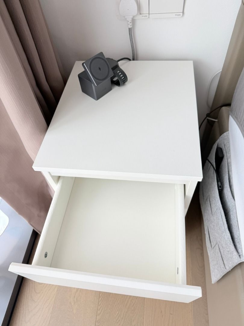 2 IKEA KULLEN Bedside Tables - Sold Together as a Pair, Furniture ...