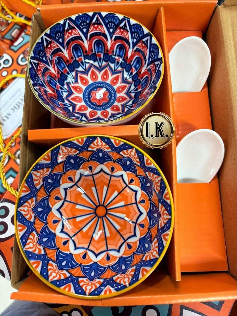 2in1 bohemian bowl (Category: Everything Else Others) located in Manila. Submitted by minidivisoria (Listing ID 1470315444, Image 3). Description: RESTOCK 2in1BOHEMIAN BOWL 𝑮𝑰𝑭𝑻 𝑺𝑬𝑻 𝒘/ 𝑩𝑶𝑿😍w/Spoon Pang regalo kay Teacher for birthday present or any kind of special occasion 🎁💝 🎄Sobrang benta nito every pick seasons 🎄.