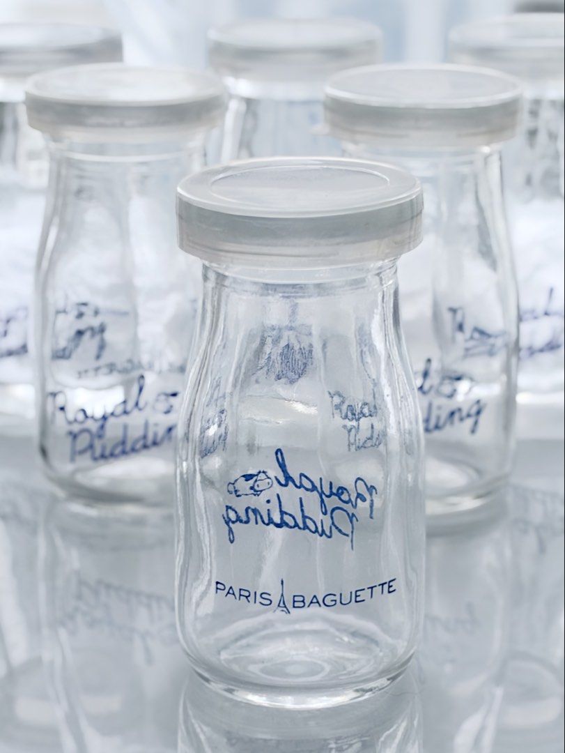 Pudding Drawing/design 🔥 9x Clean Paris Baguette Pudding Bottles + Free 1.5L Jug!, Furniture ...