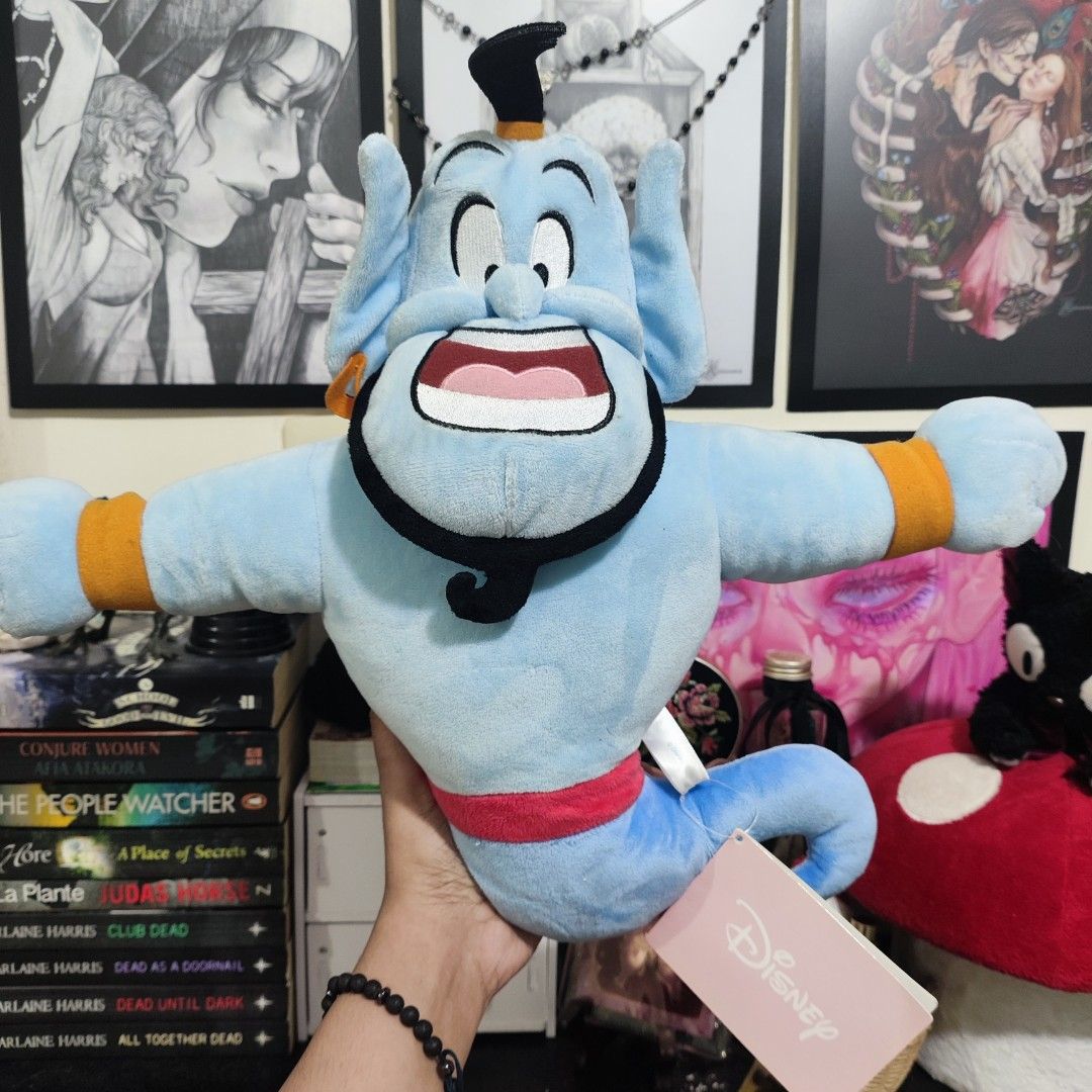 ✦ Disney Aladdin Genie Plush ✦ (Category: Plushies & Soft Toys) located in Santa Rosa. Submitted by rusalkascottage (Listing ID 1470143092, Image 2). Description: ୨୧ ───────────── ୨୧ P350 GC@@@sh P470 COD / PayLater ♡ WYSIWYG ♡ Onhand & ready to ship ୨୧ ───────────── ୨୧ ✦ FAQs ✧ Location: Sta. Rosa, Laguna ✧ Shipping starts at P36 ✧ COD price is adjusted due to platform fees. Vouchers may be used if available. ୨୧ ───────────── ୨୧ Tags: Genie • Al