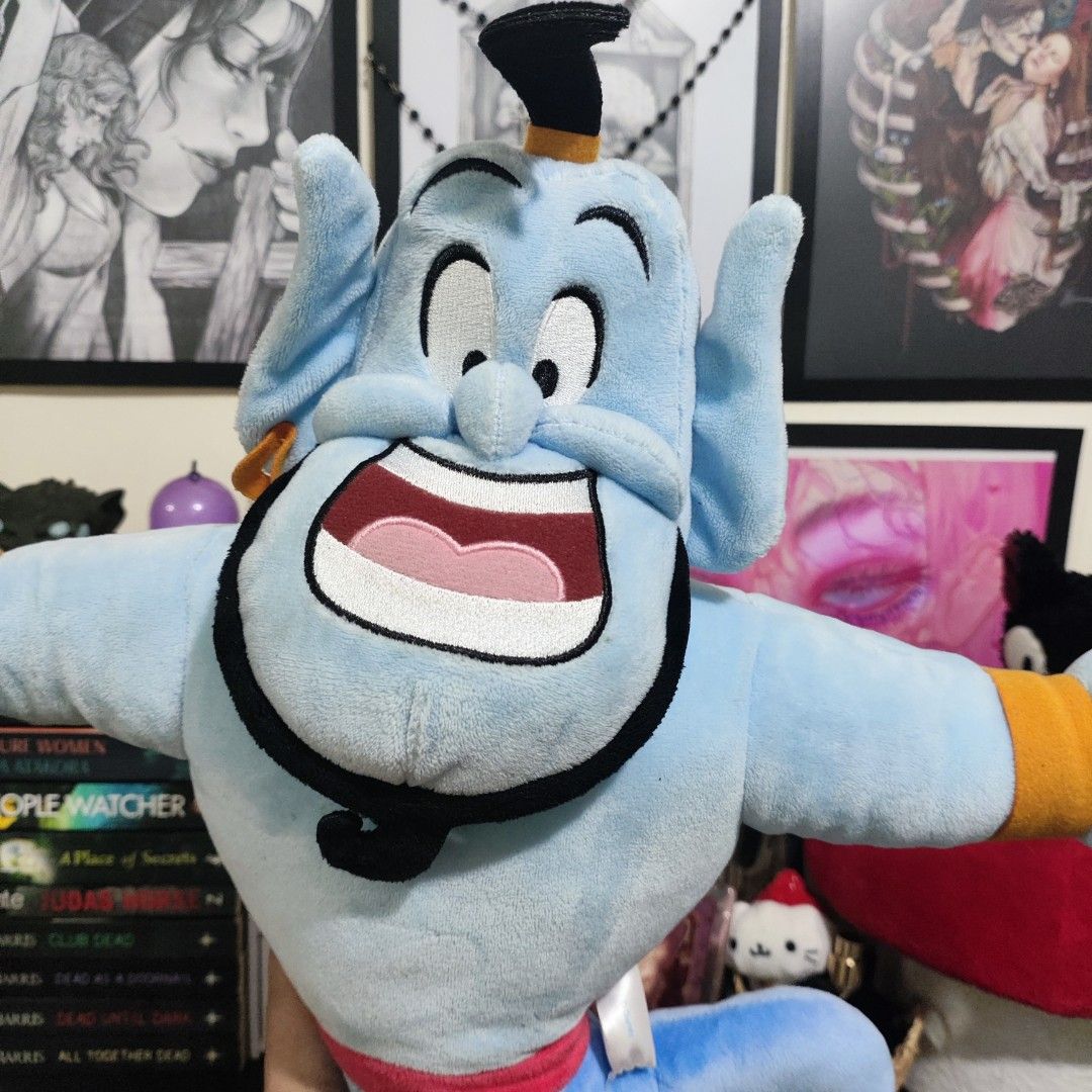 ✦ Disney Aladdin Genie Plush ✦ (Category: Plushies & Soft Toys) located in Santa Rosa. Submitted by rusalkascottage (Listing ID 1470143092, Image 3). Description: ୨୧ ───────────── ୨୧ P350 GC@@@sh P470 COD / PayLater ♡ WYSIWYG ♡ Onhand & ready to ship ୨୧ ───────────── ୨୧ ✦ FAQs ✧ Location: Sta. Rosa, Laguna ✧ Shipping starts at P36 ✧ COD price is adjusted due to platform fees. Vouchers may be used if available. ୨୧ ───────────── ୨୧ Tags: Genie • Al