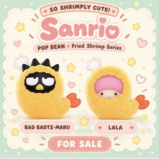 POPBEAN Sanrio Fried Shrimp SECRET 🍤🍤, Toys & Collectibles, Figurines ...