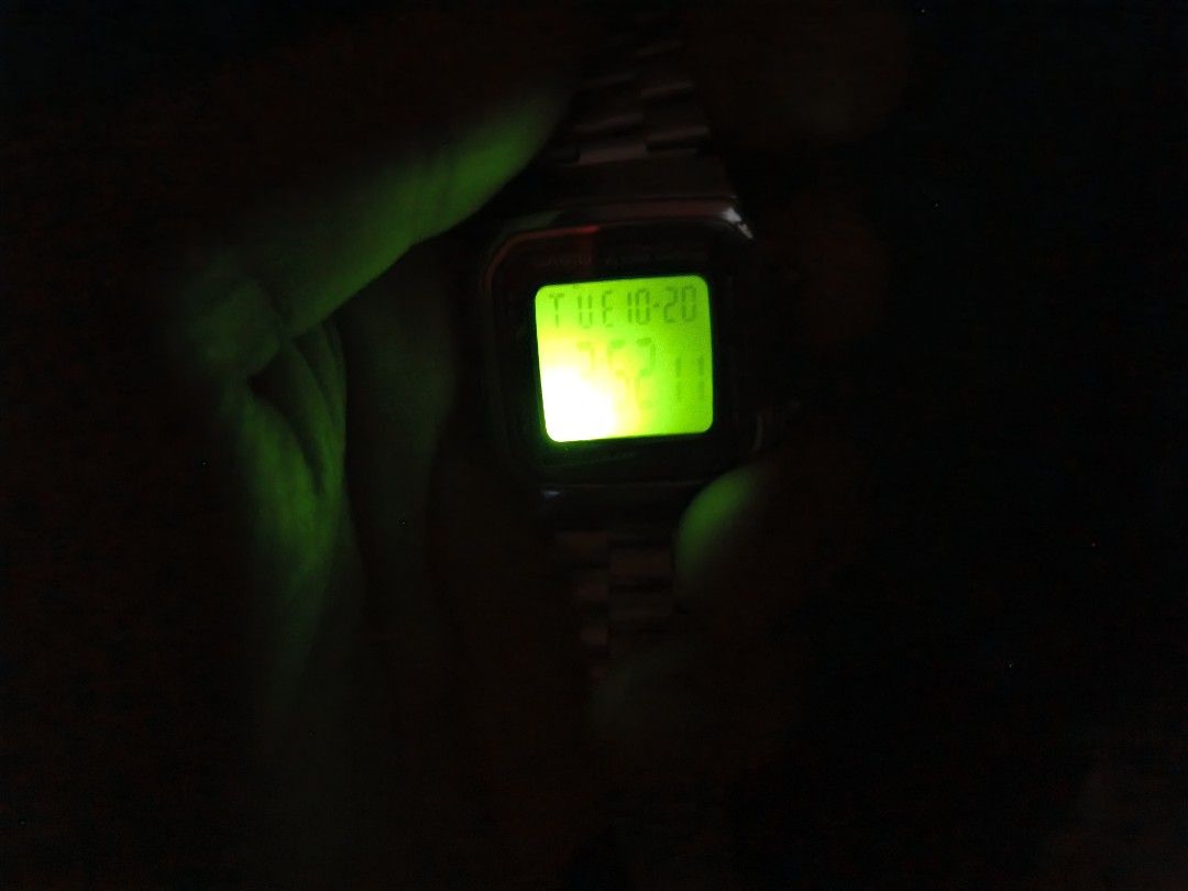 A178WA (Category: Men's Watches) located in Manila. Submitted by sepjidawn (Listing ID 1470225968, Image 3). Description: A178WA condition; 9,2/10 ⏹️PRICE; 599 🟡prem!um c∅py only not original but quality yan 🟡with box, manual/cert., mini tool 🟡minimal scratches due of usage, all button working 🟡bali no sound sya, kaya walang sound if mag aalarm ka pero kung pang daily mo lng gamitan relo goods na goods yan 🟡goods for daily or pamorma 🟡mahig