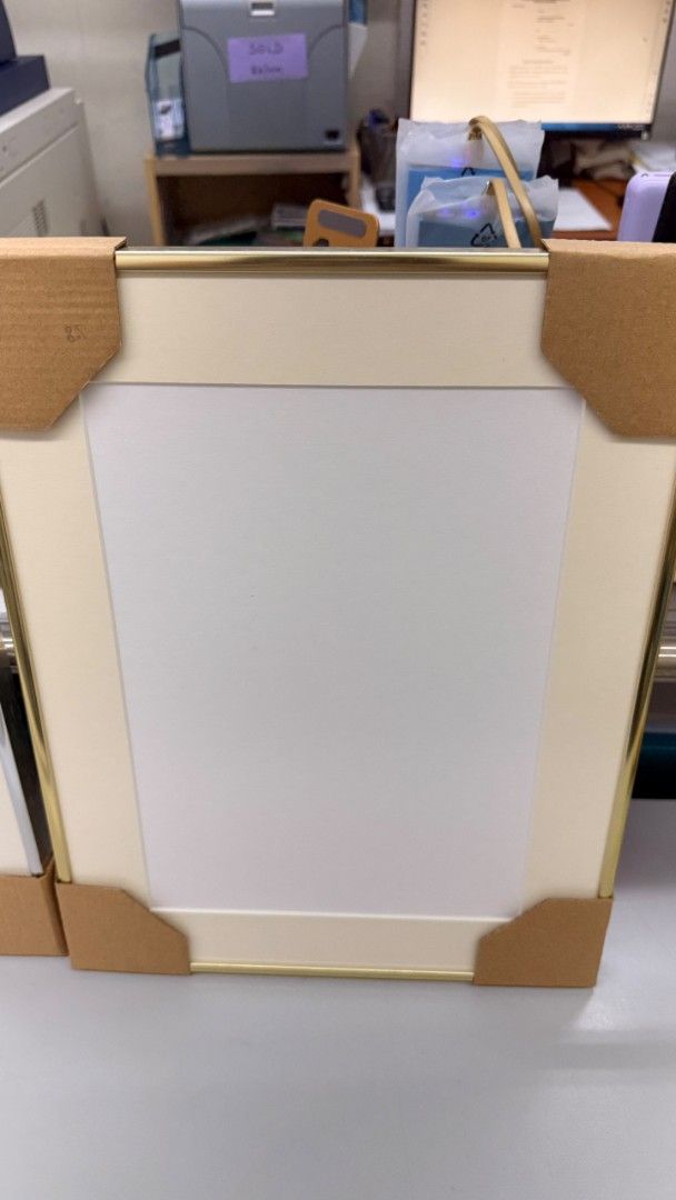 A4 Photo and Certificate Frame Gold Silver, Furniture & Home Living ...