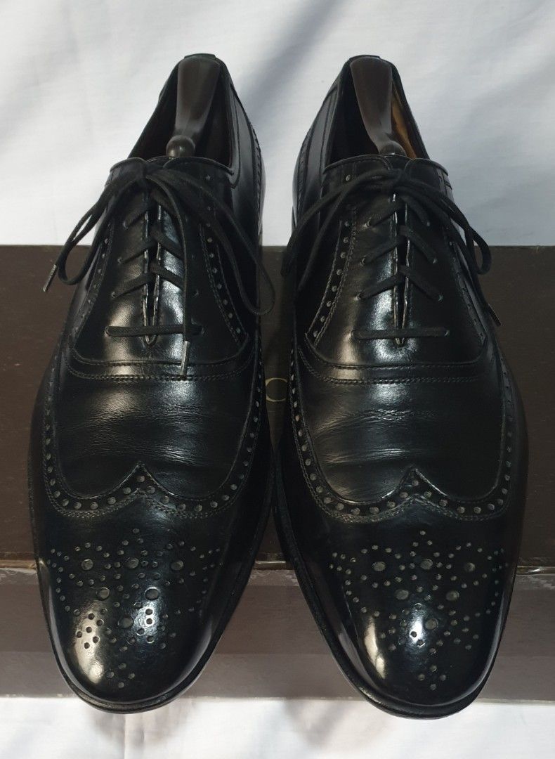 A. Testoni sz8.5 (29cm insole) (Category: Dress Shoes) located in Amadeo. Submitted by kuyadan_23 (Listing ID 1470279915, Image 2). Description: presentable looking pair best fit to a sz 10 US pair of shoes only mop thru gcash sf c/o buyer.