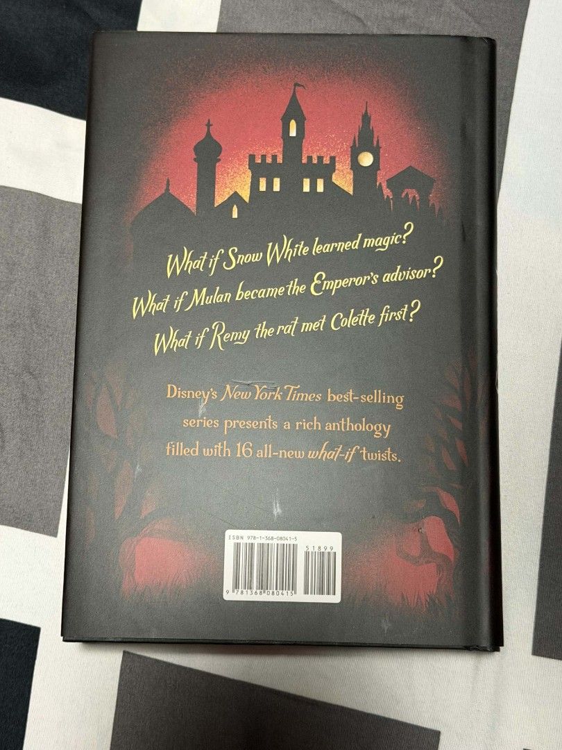 A twisted tale Anthology | Disney Book | Hardbound (Category: Storybooks) located in Caloocan City. Submitted by fayedafairy (Listing ID 1470314124, Image 3). Description: *＊✿❀ 𝐹𝑜𝑟 𝑆𝑎𝑙𝑒 ❀✿＊* A twisted tale Anthology | Disney Book | Hardbound ꨄ OG price: Php1,750 ꨄ Bought at FullyBooked ꨄ Price negotiable ꨄ Hardbound ꨄ Never used ꨄ No major dents, just creases from being in the shelf ꨄ Item is in good condition ꨄ Rsf: not interested in read
