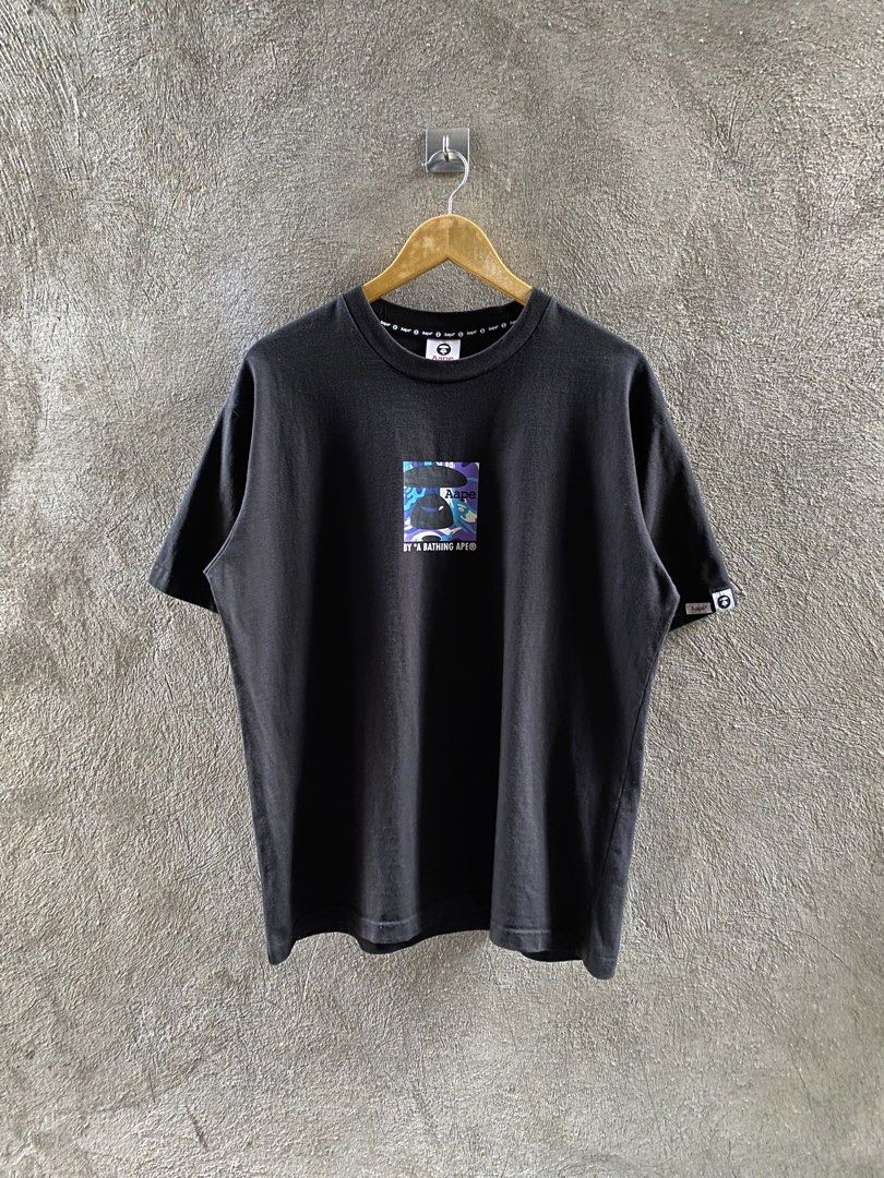 Aape By A Bathing Ape Tee (Category: Tshirts & Polo Shirts ) located in Davao. Submitted by salomee (Listing ID 1470222642, Image 1). Description: aape by a bathing aape (legit/authentic) medium width: 22 length: 28.5 in excellent condition color rating: 9.5/10 no hidden issues. ₱ 750 mindanao, davao city dm 💬.