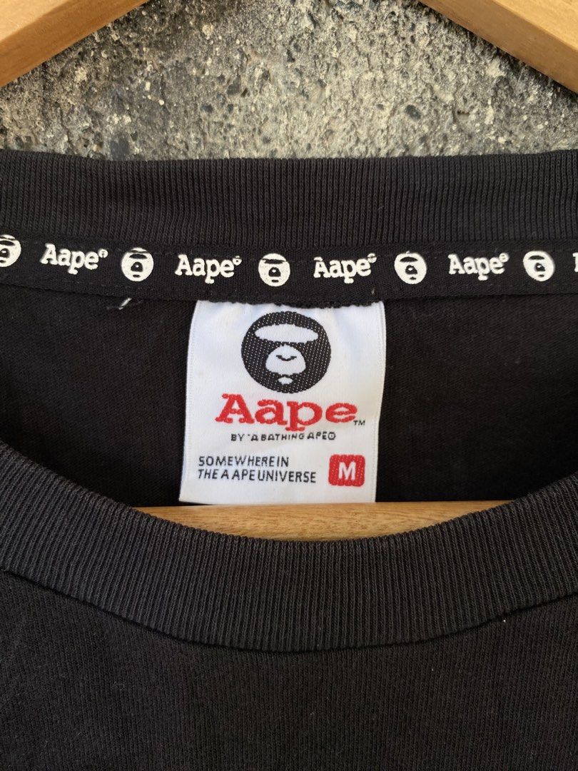 Aape Long Sleeves Shirt (Category: Tshirts & Polo Shirts ) located in Villaverde. Submitted by theluxurythrift.ph (Listing ID 1470192263, Image 3). Description: Wts Aape Long sleeves shirt Size Medium on Tag W 21 Inch L 25 Inch Excellent Condition No Flaws 899 + Sf.