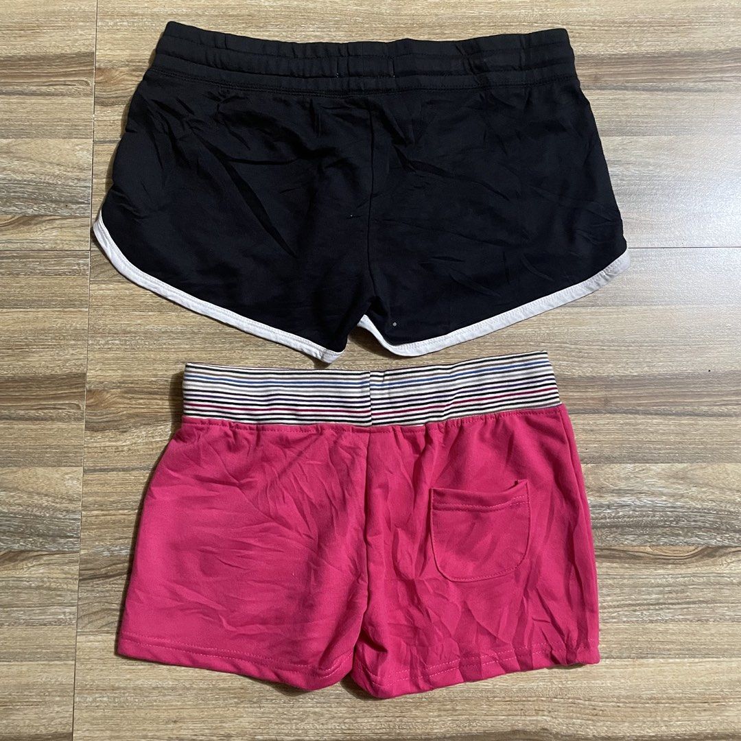 Abercrombie & Fitch Shorts Bundle Pack XL (Category: Shorts) located in Cebu City. Submitted by trashloots.ceb (Listing ID 1470261325, Image 2). Description: Abercrombie & Fitch -Black: XL on tag (Waist: 30) -Pink: Small (Waist: 26) -Both As New -Both No Flaws -880🏷️ Cebu📍.