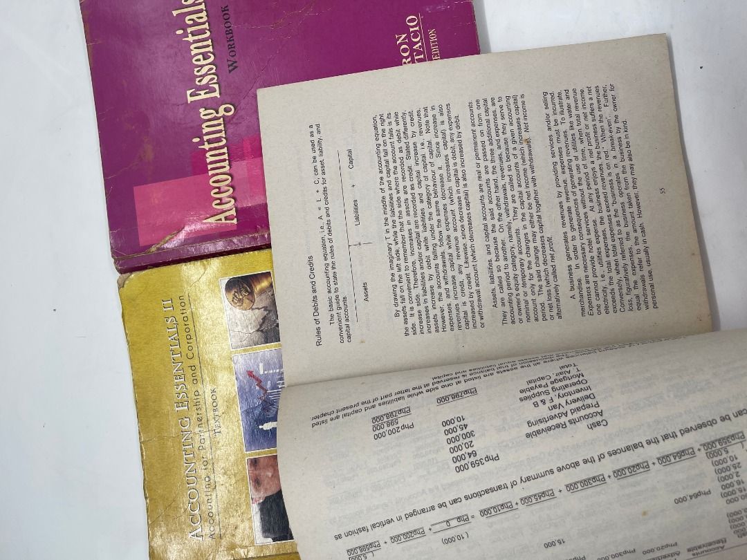 Accounting Essentials Workbook Veron Anastacio 2011 Edition textbook (Category: Textbooks) located in San Juan City. Submitted by transloucent12 (Listing ID 1470229293, Image 2). Description: take all.